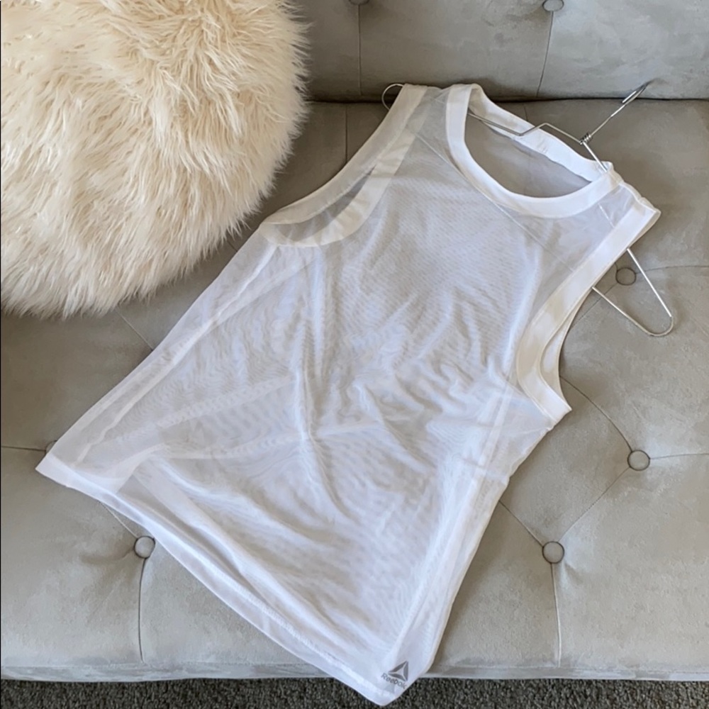 Reebok Sheer Workout Tank 💙🤍